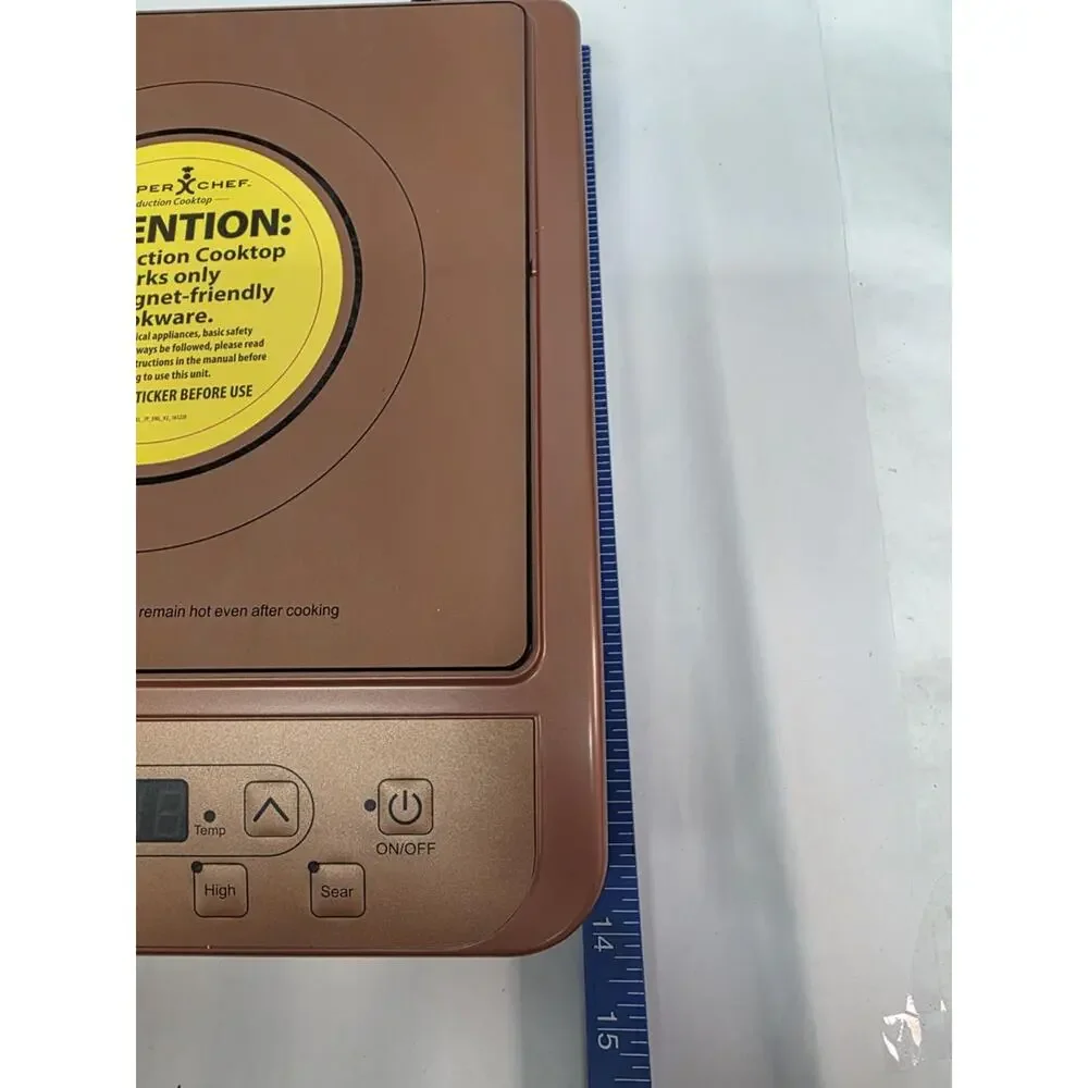 COPPER CHEF Induction Cooktop 1300 Watts Brand New Model : KC16067-00300